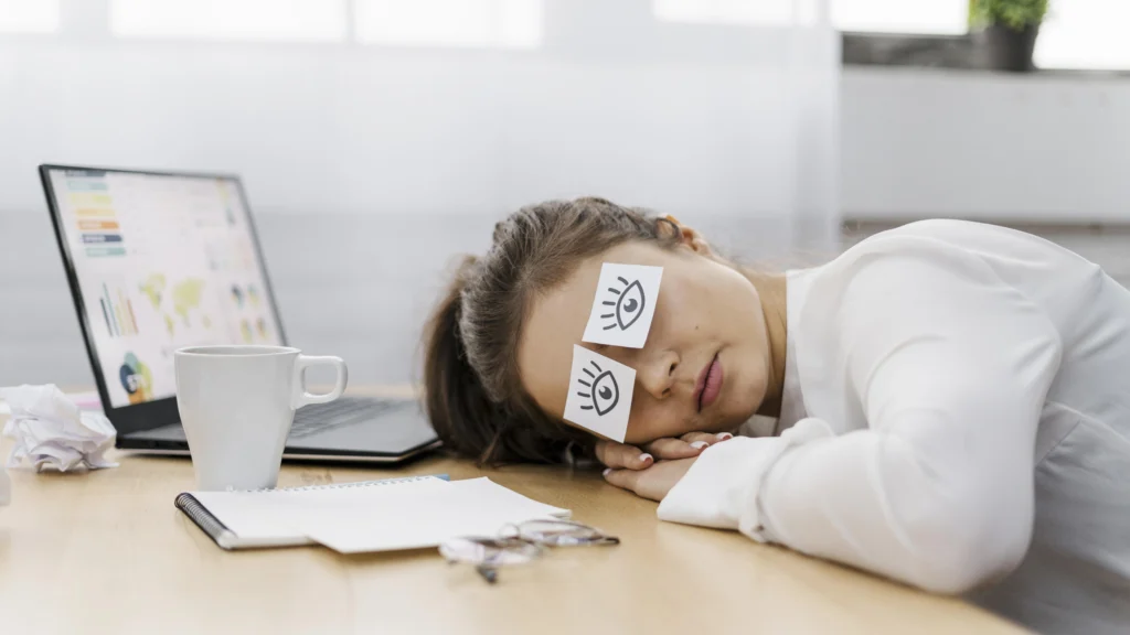 dormir au travail