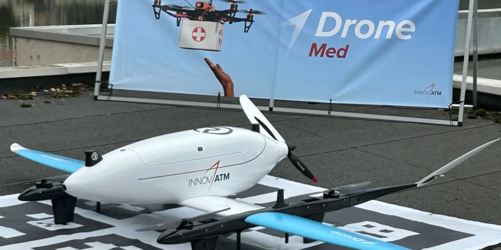 Transport médical : l’Ariège expérimente les autoroutes à drones