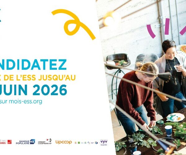 Les candidatures aux Prix de l’Économie Sociale et Solidaire 2026 sont ouvertes