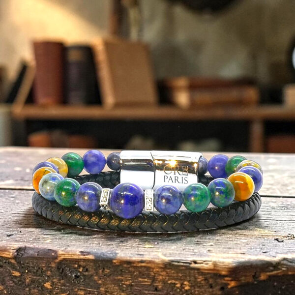 Or de Paris - Bracelet LAPIS fond bois