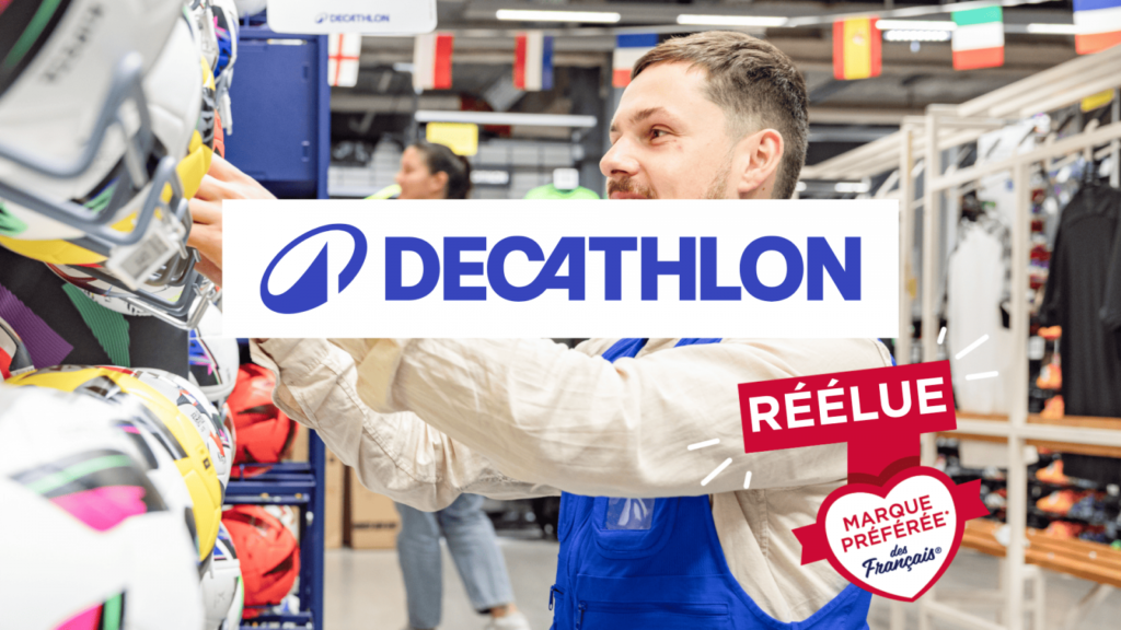 DECATHLON fête ses 50 ans et reste la marque de sport préférée des Français