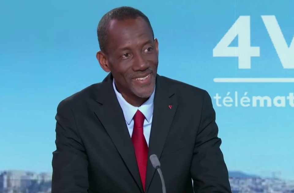 Bally Bagayoko, maire de Saint-Denis, en mars 2026