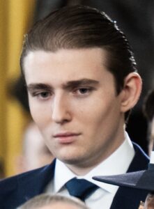 Barron Trump lors de l’investiture de Donald Trump en janvier 2025