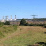 Poste électrique d’une centrale au Royaume-Uni