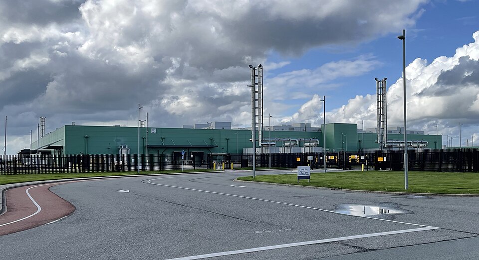 Data center Microsoft illustrant le futur projet de Petit-Landau en Alsace