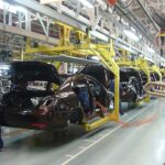 Chaîne de production automobile Geely en Chine face à la concurrence de l'industrie automobile européenne
