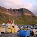 Port de pêche en Islande après le référendum sur les négociations avec l'Union européenne