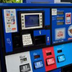 Baisse de la consommation de carburant – pompe dans une station-service