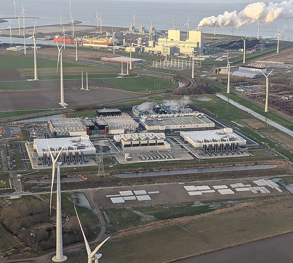 Data center Google : illustration du campus d’Eemshaven aux Pays-Bas pour le projet de Châteauroux