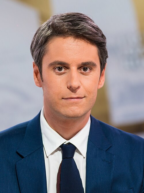 Portrait de Gabriel Attal, candidat à l’élection présidentielle de 2027