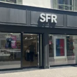 Grève chez SFR : boutique de l’opérateur à Lyon photographiée en 2023, image d’illustration