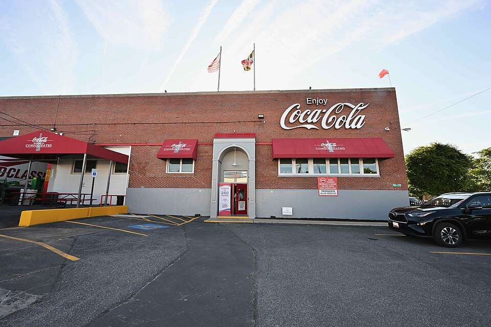 Investissement Coca-Cola : usine du réseau Coca-Cola aux États-Unis à Baltimore