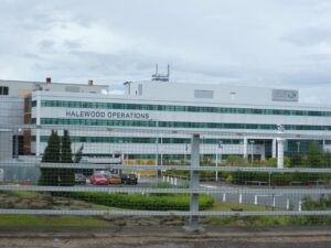 Jaguar Land Rover : usine de Halewood au Royaume-Uni