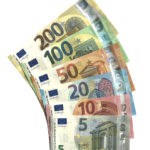 Nouveaux billets en euros : série actuelle des billets de 5 à 200 euros