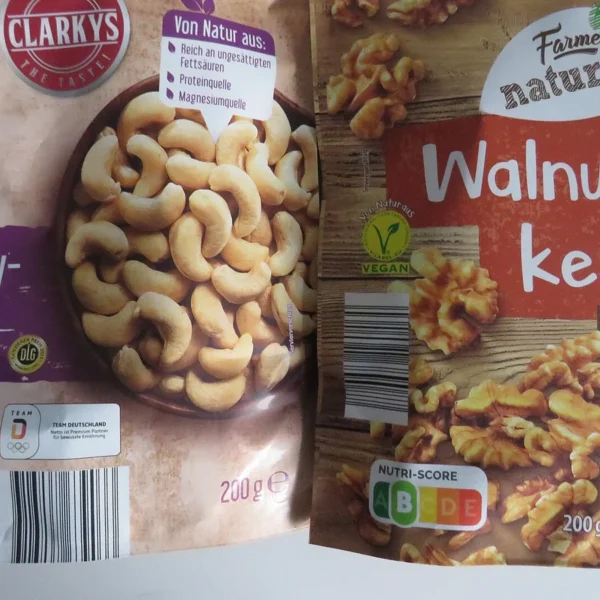 Nutri-Score obligatoire : logos nutritionnels visibles sur deux emballages alimentaires