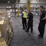 Petits colis importés contrôlés par les douanes avant leur livraison