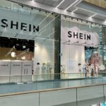 Magasin Shein après l’entrée en Bourse du groupe à Hong Kong