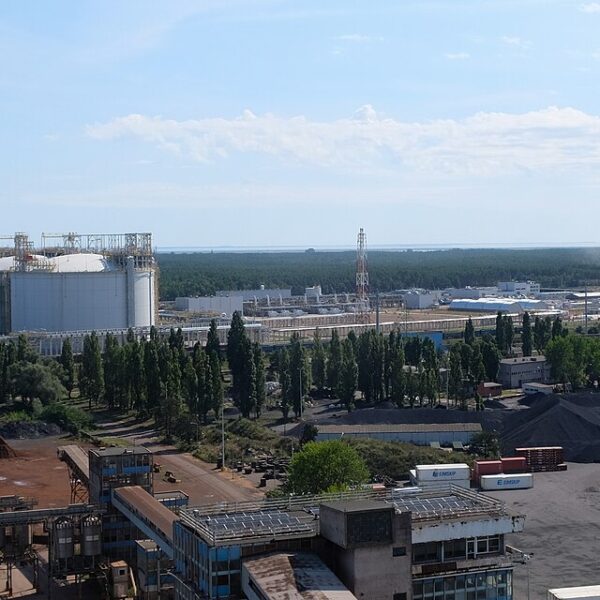 Stocks de gaz en Europe – terminal méthanier de Świnoujście en Pologne