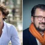 Portraits de Ludovic de Gromard à gauche et de Bertrand Badré à droite, réunis dans un montage.